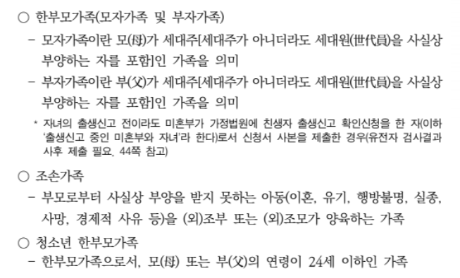 한부모가족자녀교육비지원신청