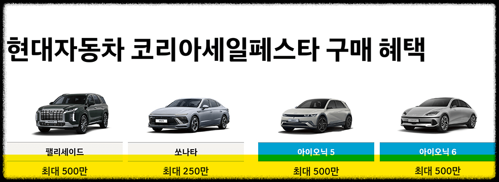 코리아 세일 페스타 자동차 이벤트 바로가기