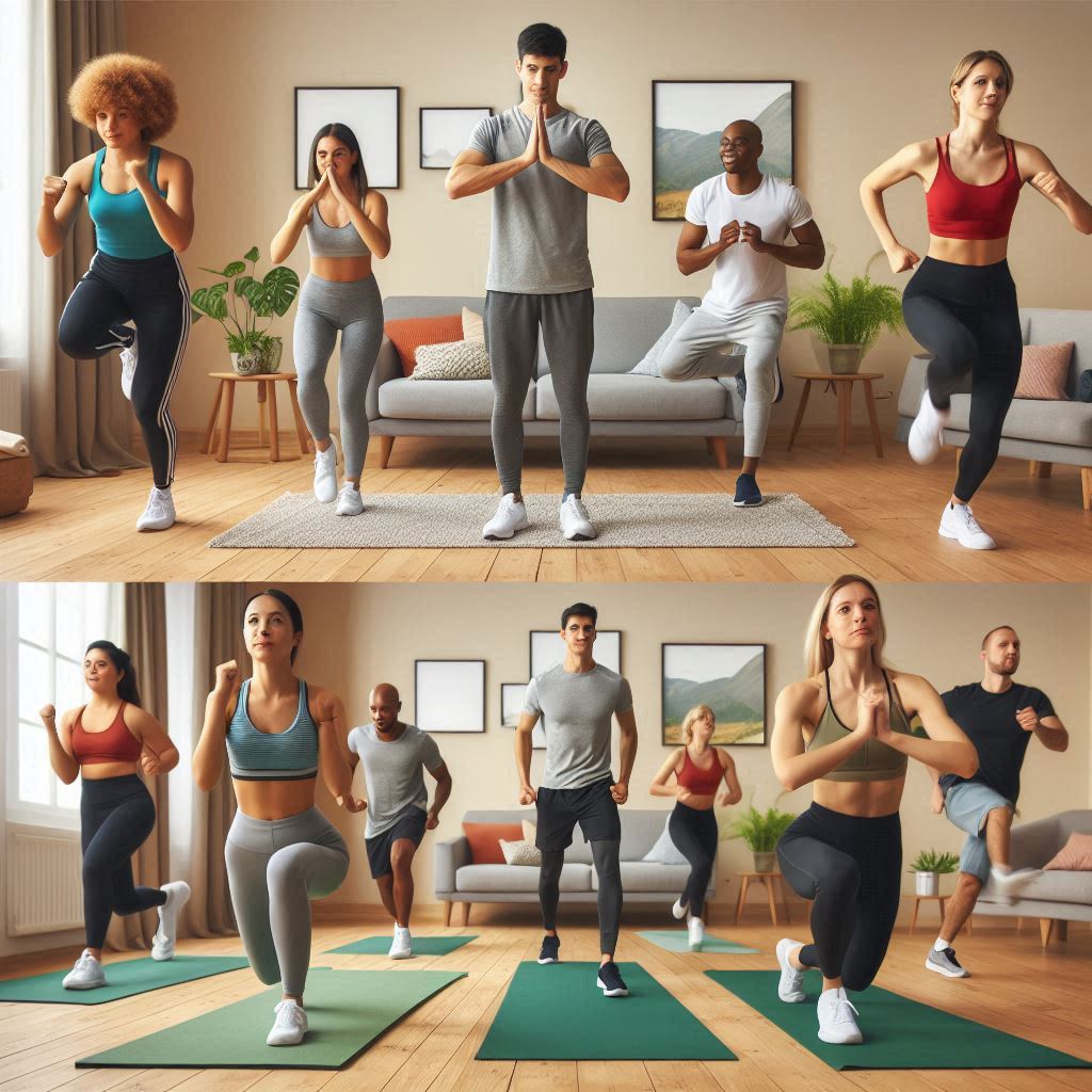 집에서 할 수 있는 간단한 운동 루틴 