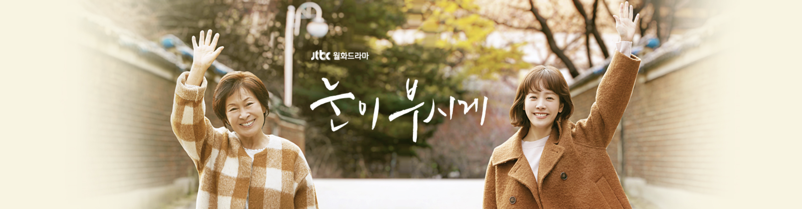 눈이 부시게 포스터