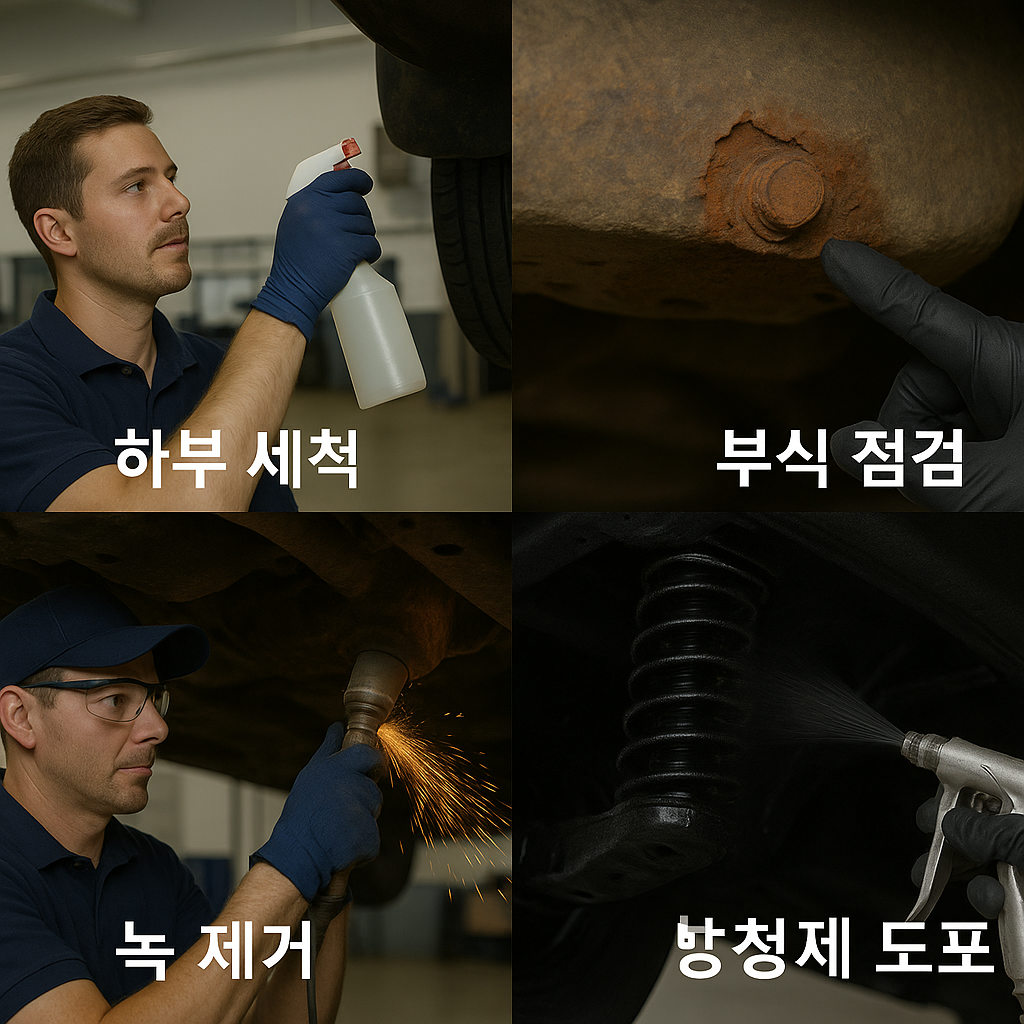 차량 하부 부식 방지 관리법 ❘ 겨울철 염화칼슘 대처부터 언더코팅까지 총정리