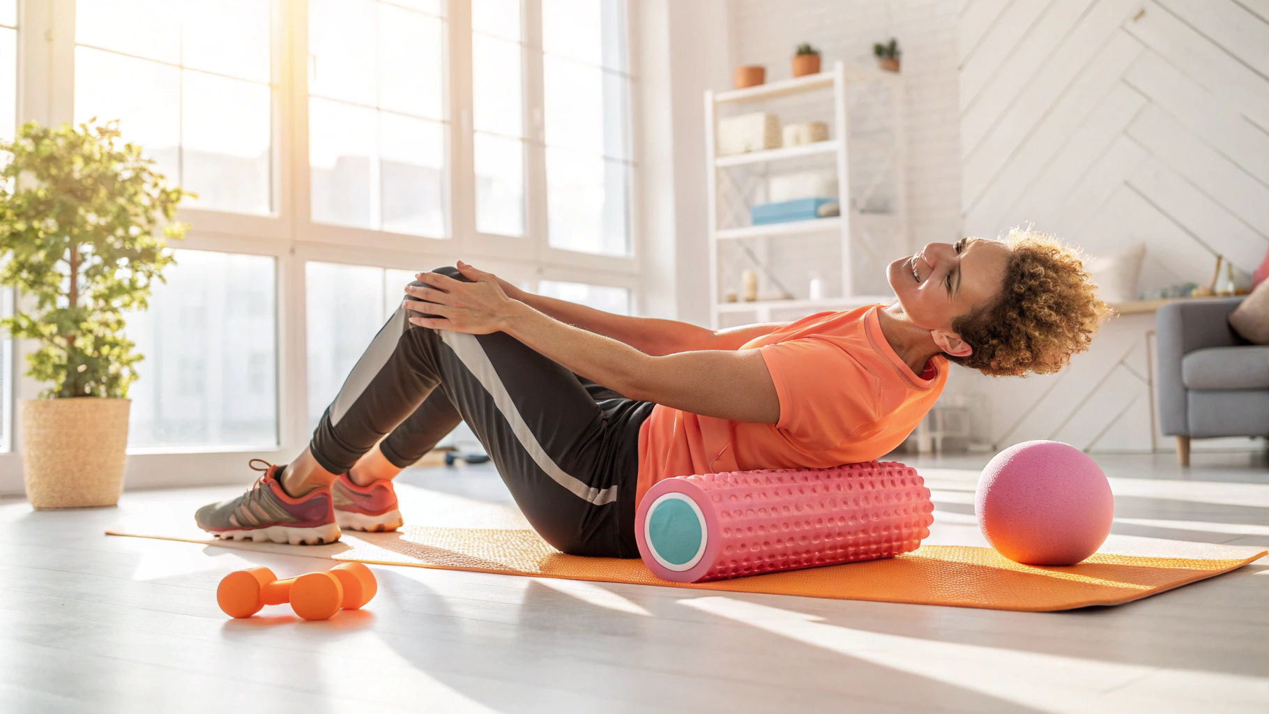 셀프 근막이완 마사지 방법 소개