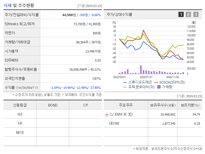 스튜디오드래곤_기업개요