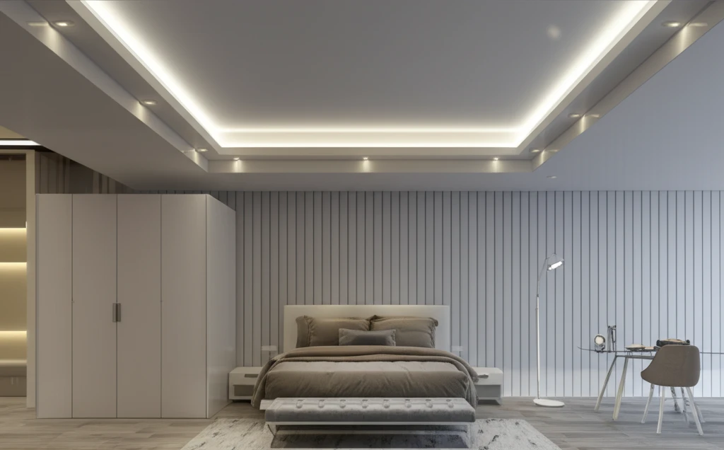숙면을 부르는 간접 조명 인테리어: 