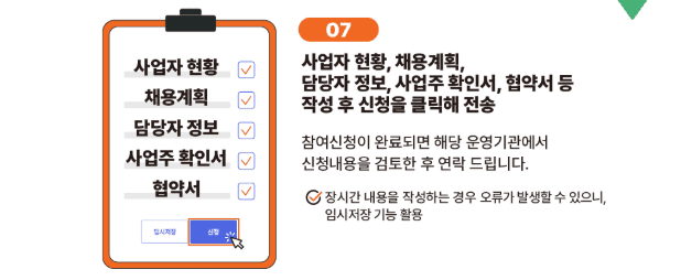 청년 일자리 도약 장려금 신청방법