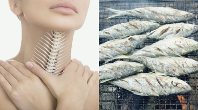 목에 가시가 걸렸을때 이렇게 해보세요~