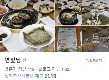 부여 연잎담 네이버 플레이스