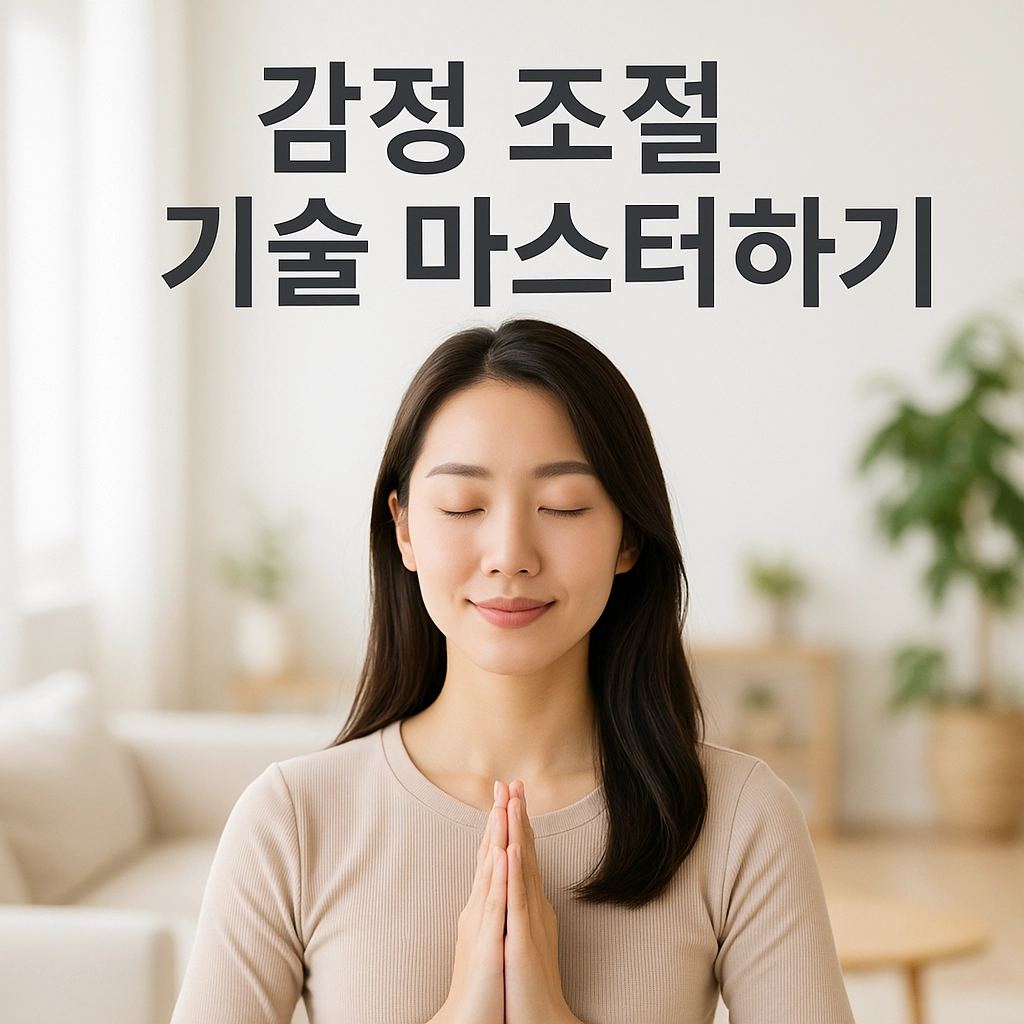 감정 조절 기술 마스터하기