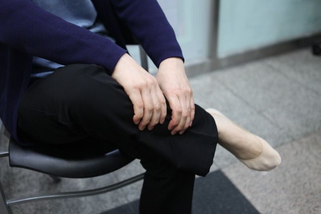 종아리 근육파열 증상