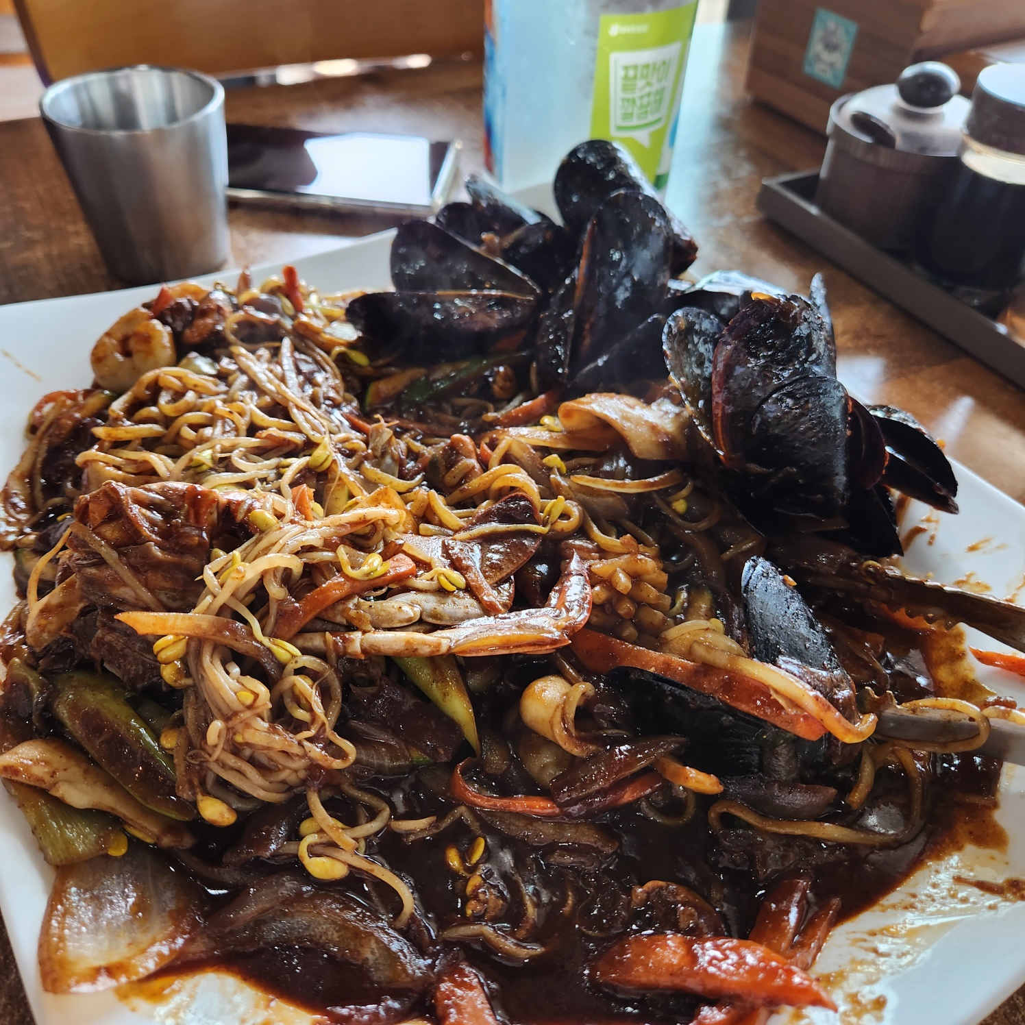 해물짜장면