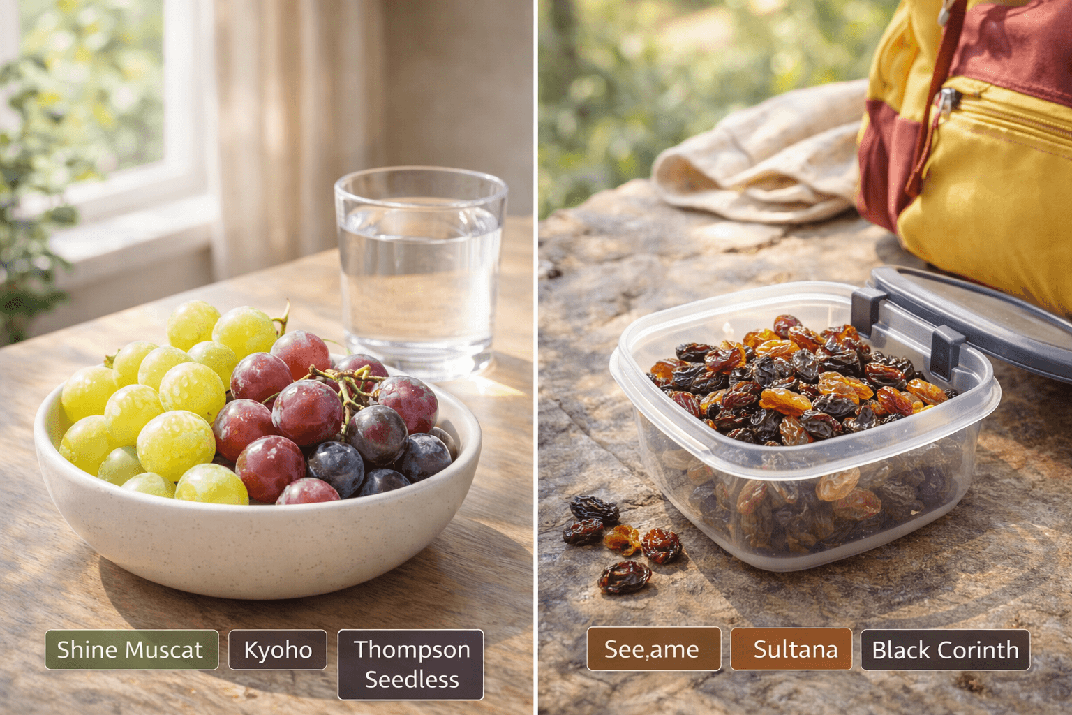 섭취 목적에 따른 차이와 선택 기준