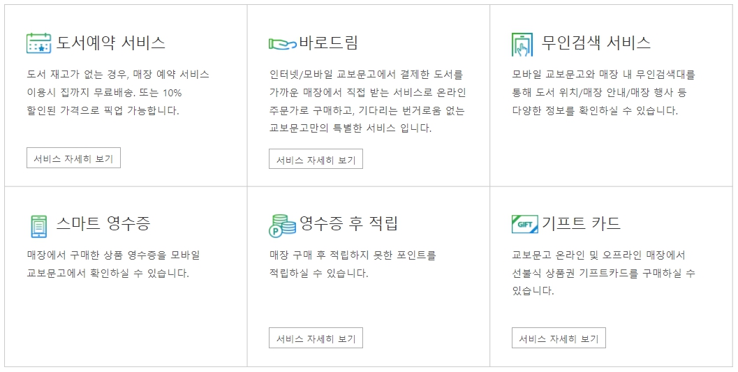 교보문고 경성대부경대점 매장서비스