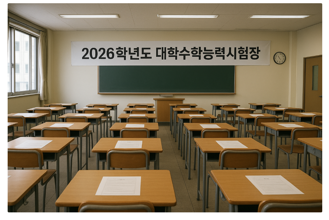2026학년도 대학수학능력시험장