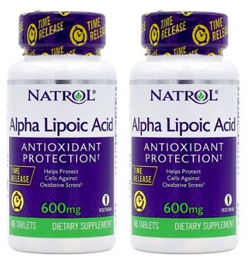나트롤 알파 리포산 600mg 45정 x 2개