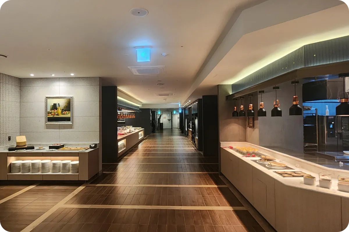 뷔페 레스토랑 파도