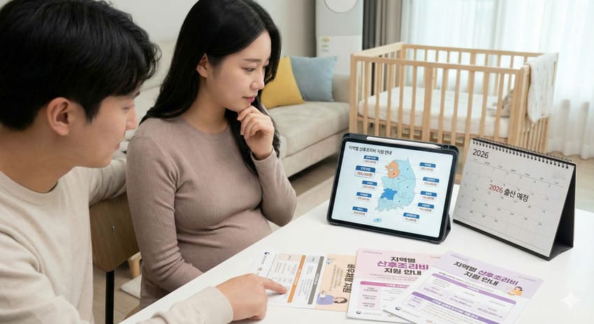 산후조리비 지원금, 지역별 비교 가이드