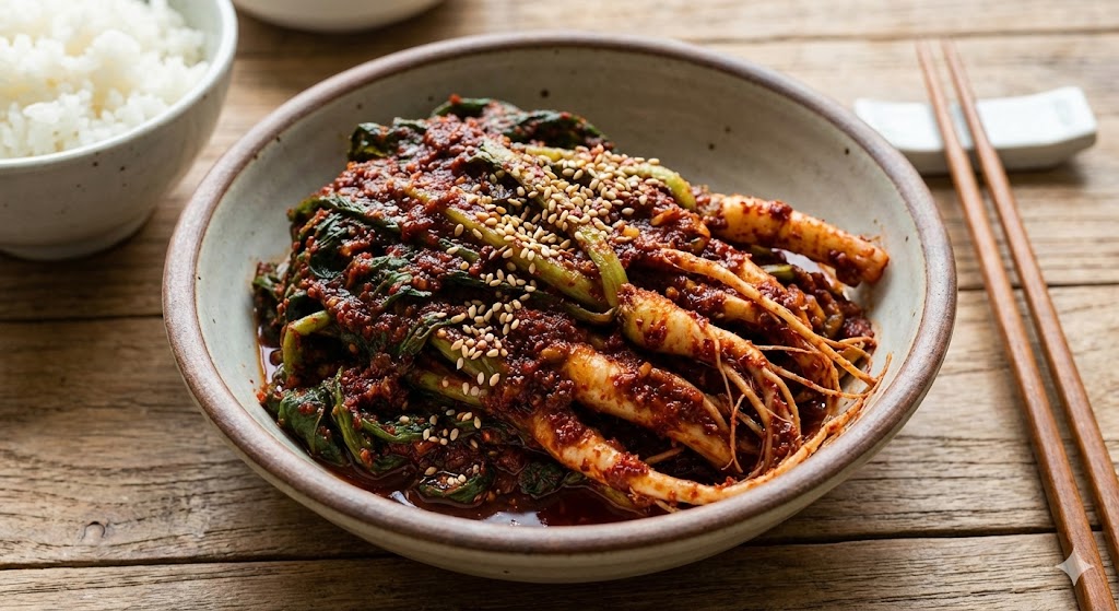 사포닌 흡수율을 높이고 장내 유익균을 활성화하여 면역력을 극대화하는 발효된 고들빼기김치의 강력한 항암 효능