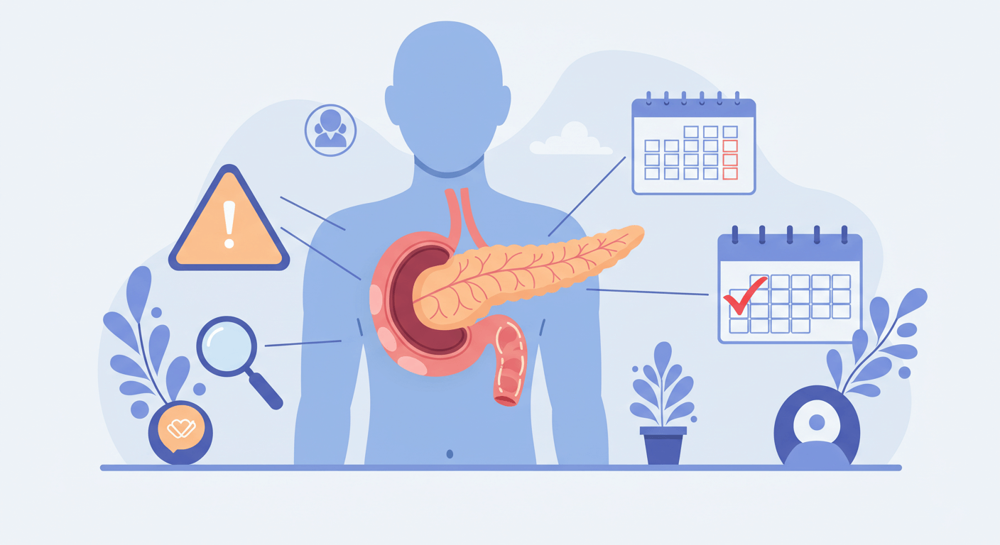 췌장암 공포 (증상, 사망률, 조기발견)
