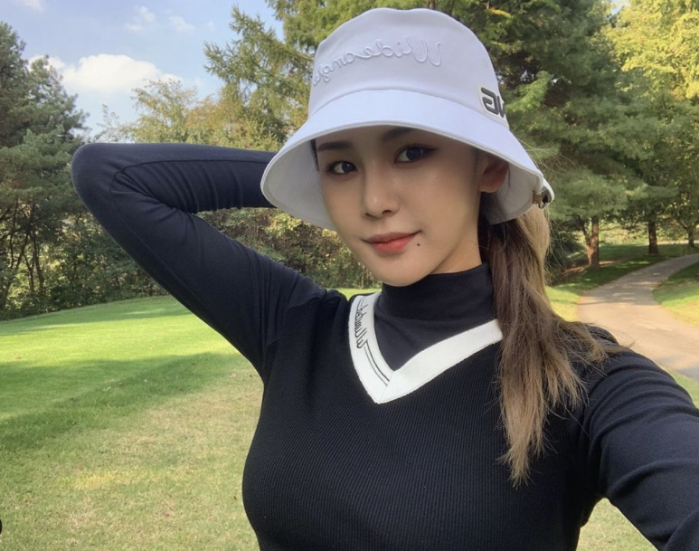 '골프에 반하다' 문정현 프로 미녀골퍼