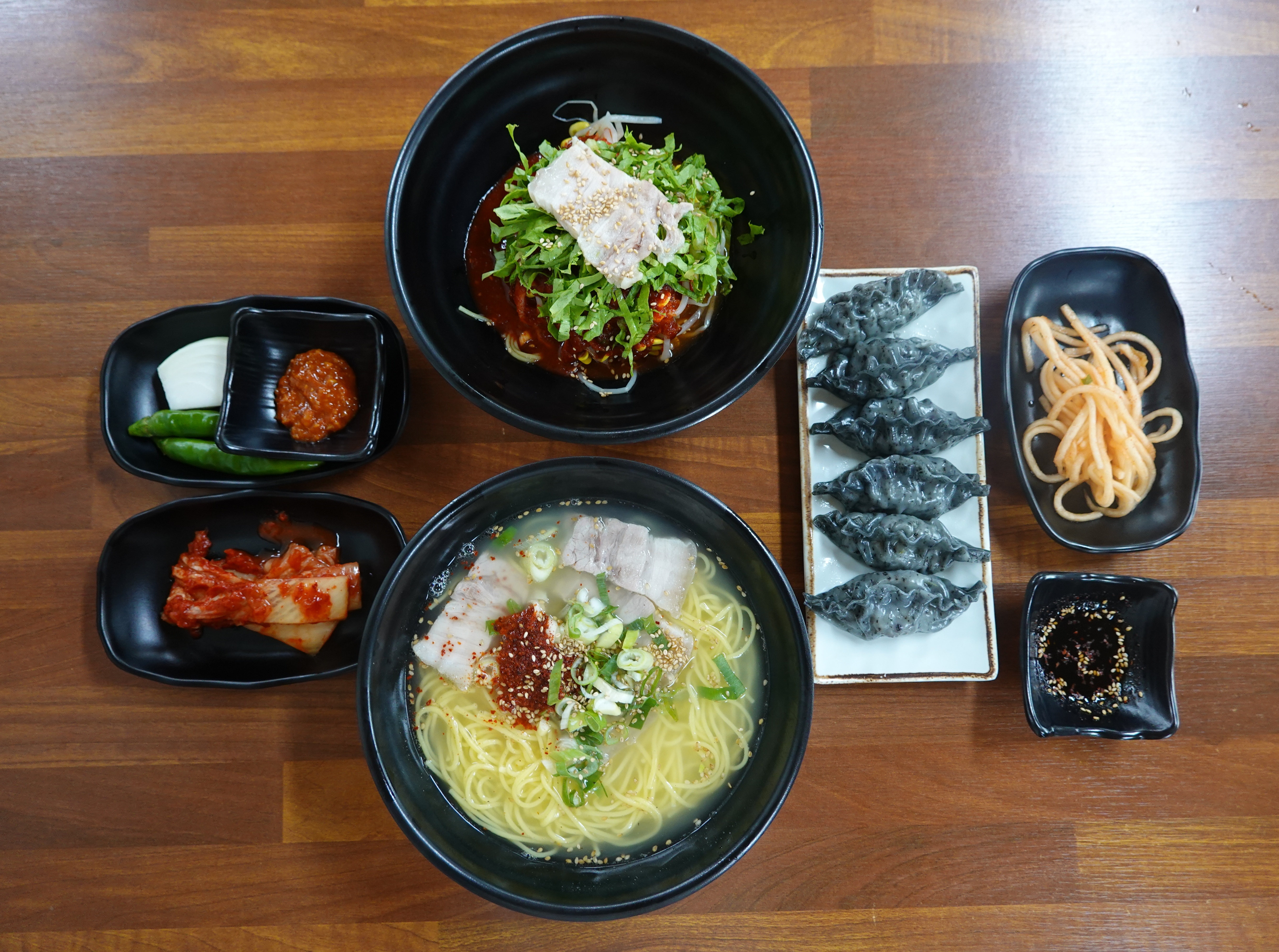 제주 동쪽 맛집 고기국수와 비빔국수 예시