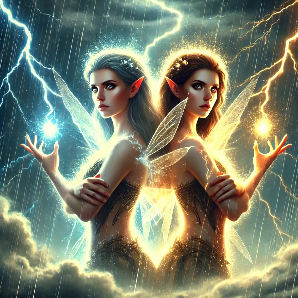 천둥 꼬마 선녀, 번개 꼬마 선녀