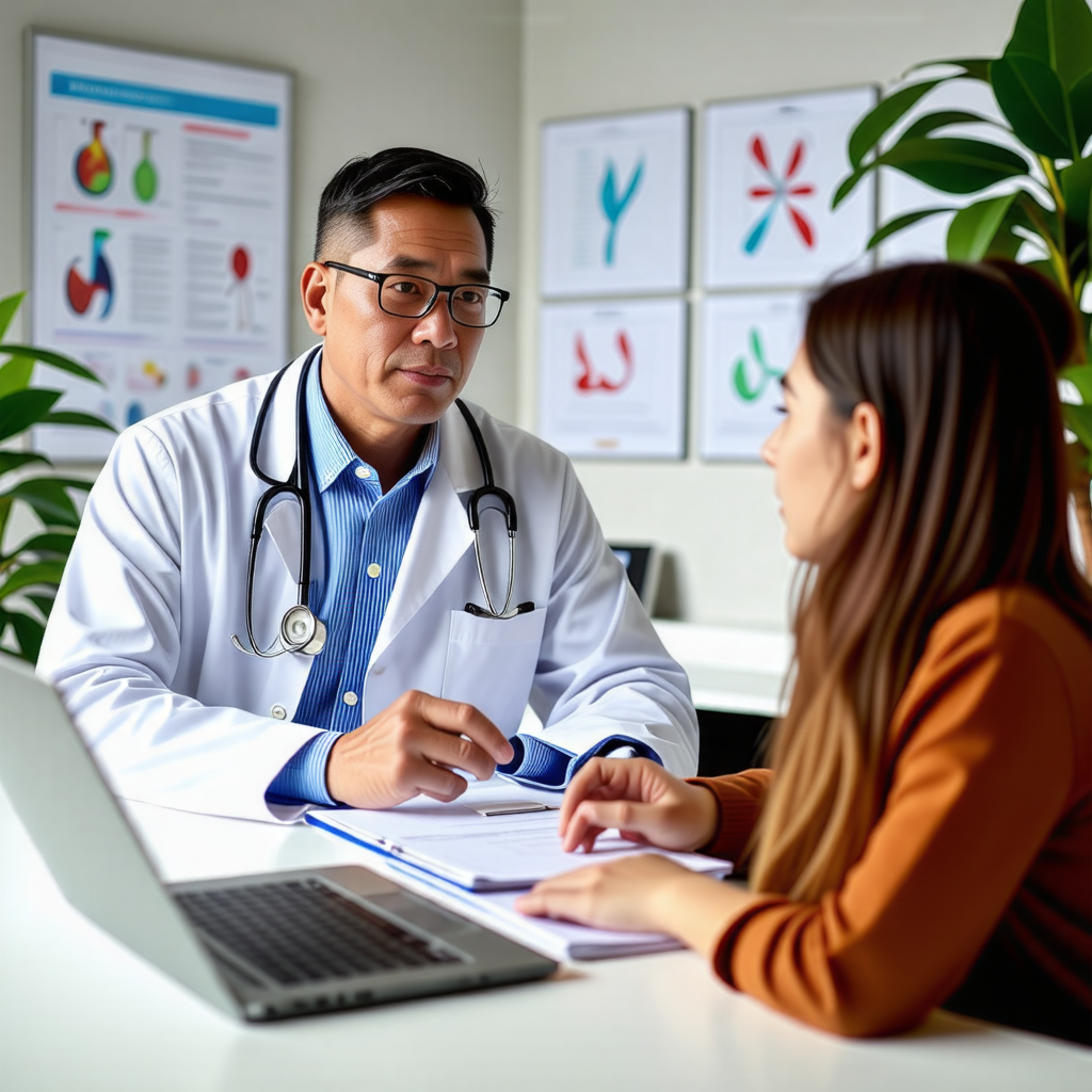 의사 선생님과 상담