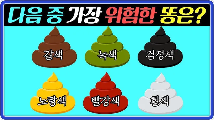 똥이 까만색 검정똥 원인과 질병 가능성_4