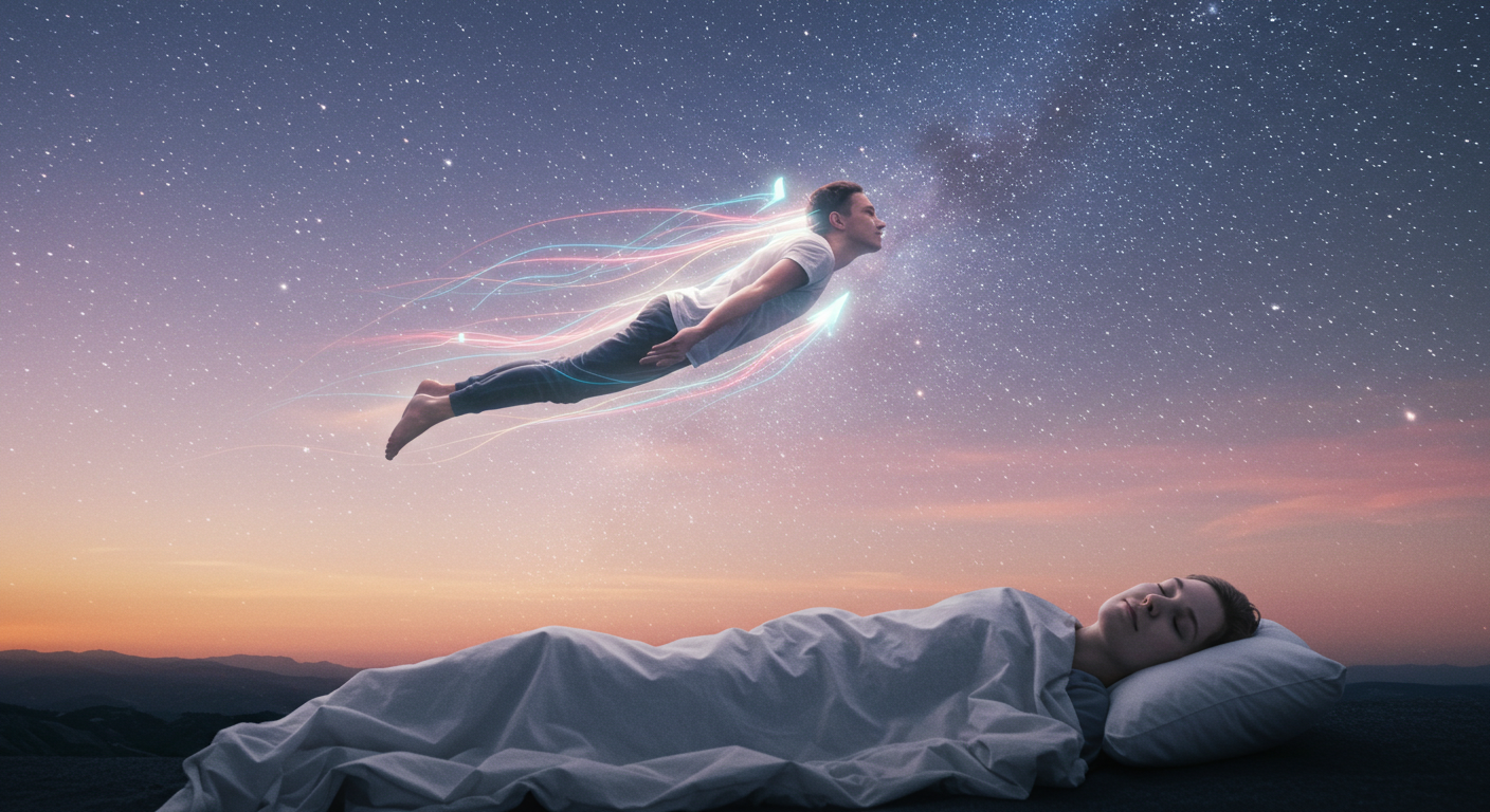 신비체험 자각몽유도 체외유체 꿈속비행법