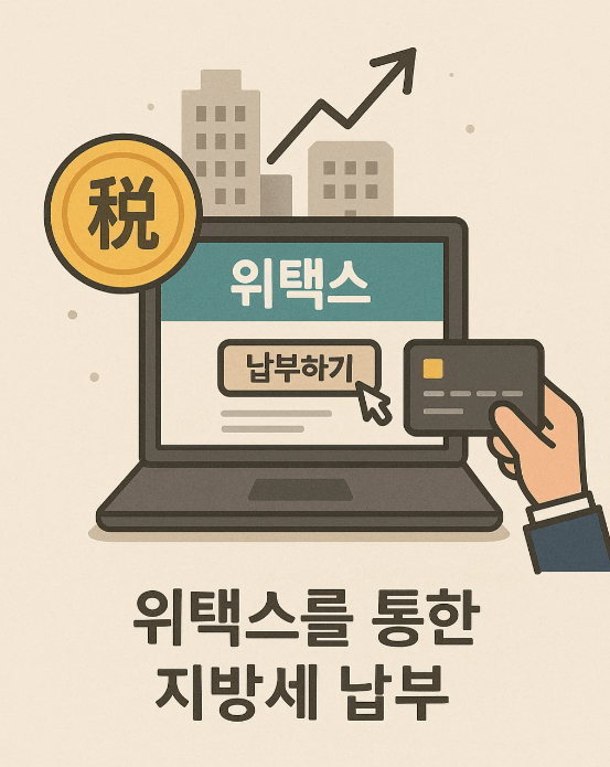 위택스를 통한 지방세 납부