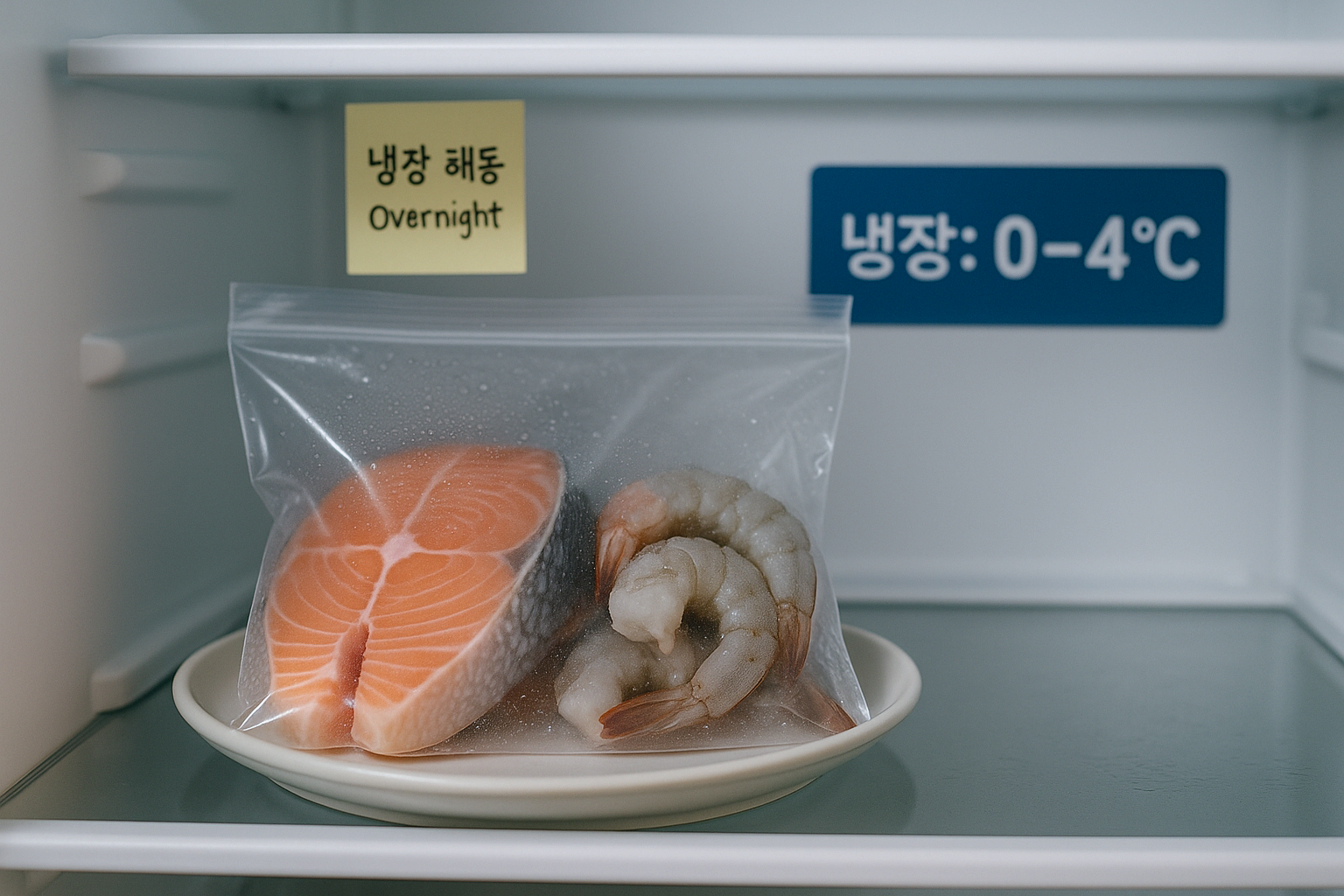 해산물 보관·해동 10가지 체크리스트|초보도 실수 없이 끝