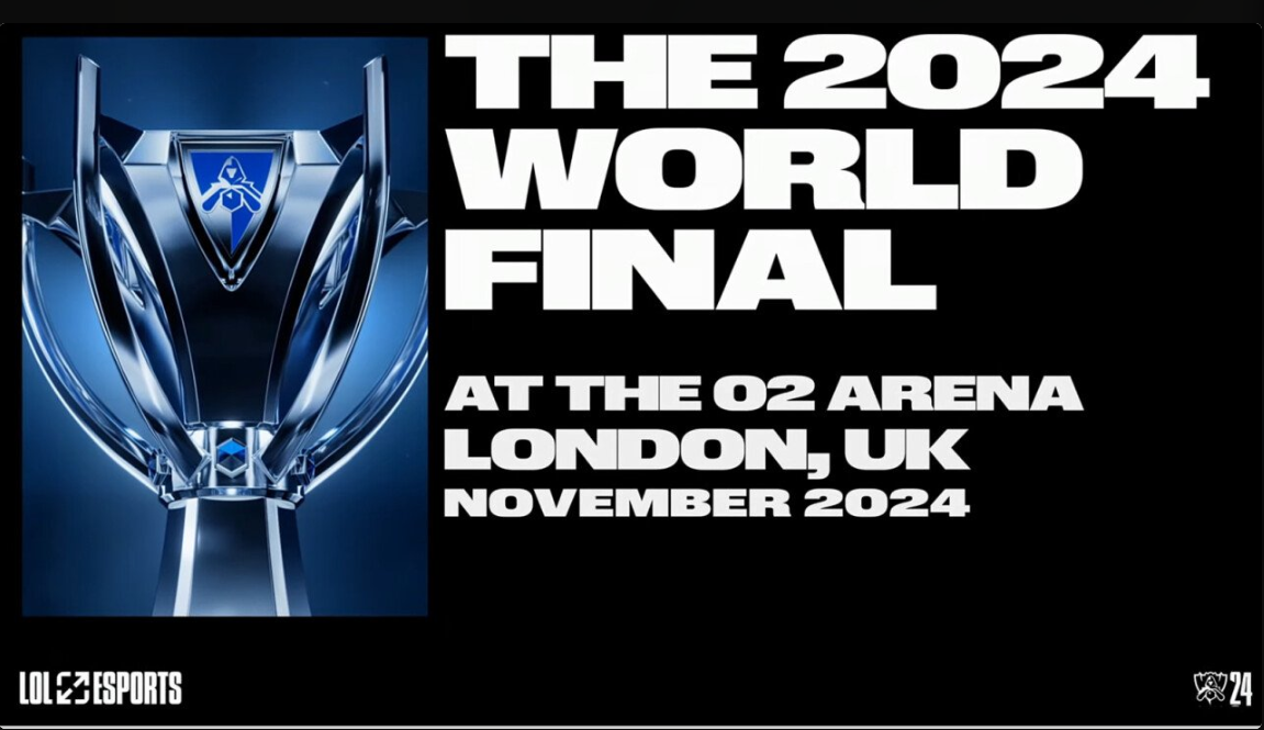 2024 롤드컵 일정, 중계 시청방법, 우승팀, 하이라이트 설명하는 메인 홍보 이미지