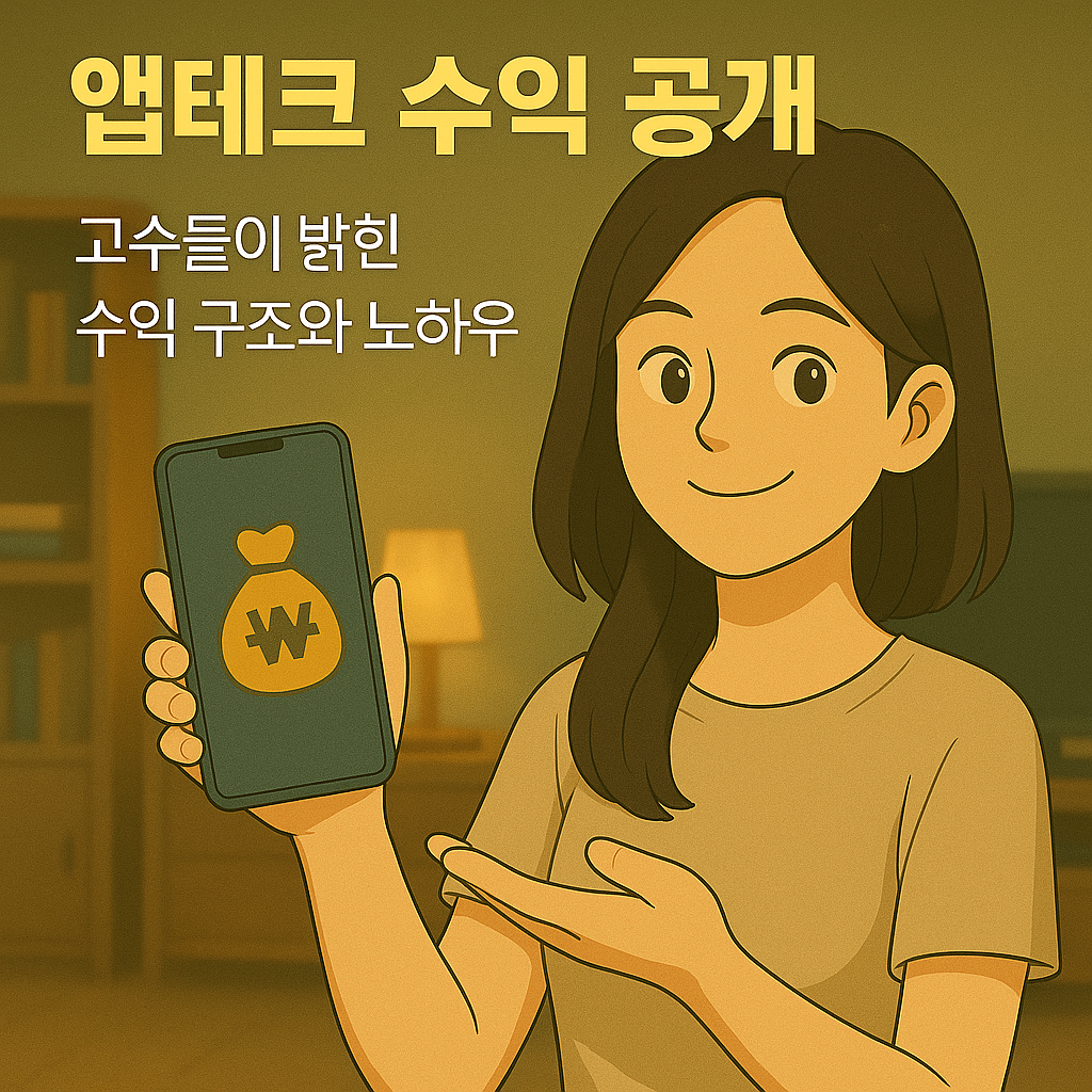 앱테크 수익 공개｜고수들이 밝힌 수익 구조와 노하우