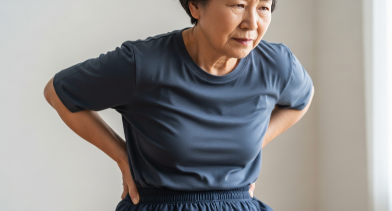 등근육 운동 주의 상황