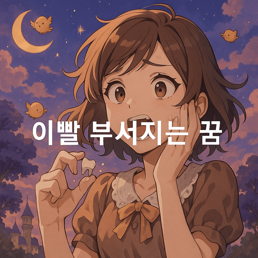 이빨 부서지는 꿈 해몽