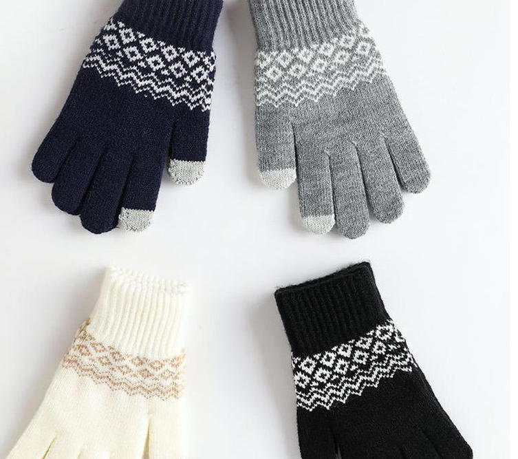 해피제이 스마트터치 털장갑 색상 (출처=쿠팡)