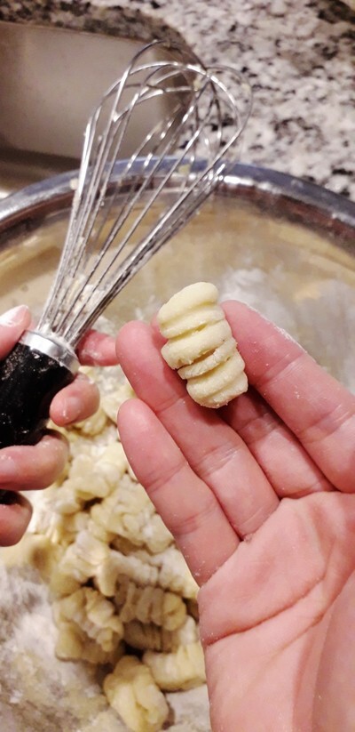 감자뇨끼 만들기