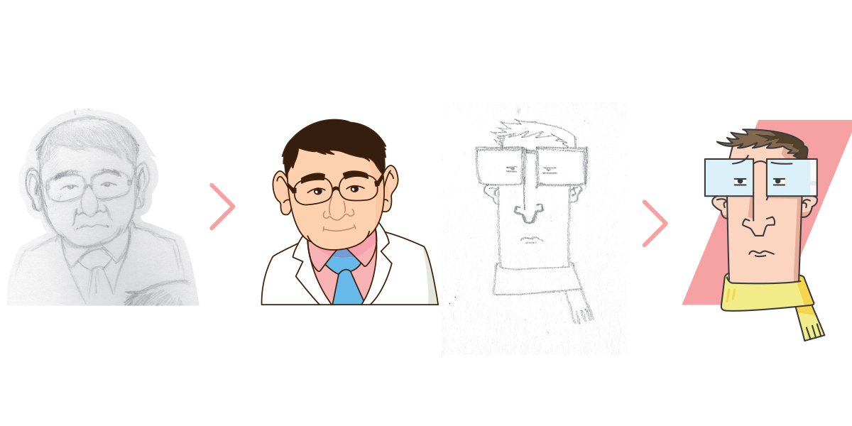 캐릭터 디자인의 작업 방식