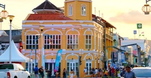 푸껫 올드타운 거리