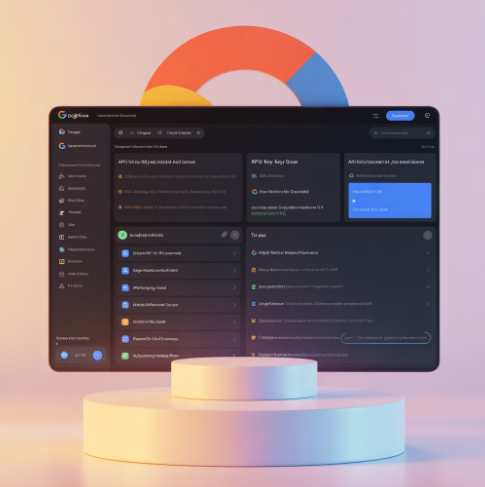 API 키 생성과 관리 대시보드 예시