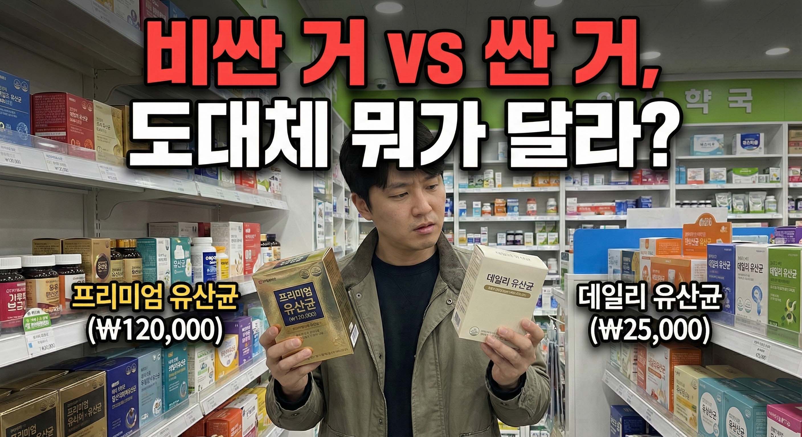 한 달 10만 원짜리 유산균? "제발 돈 낭비 하지 마세요"