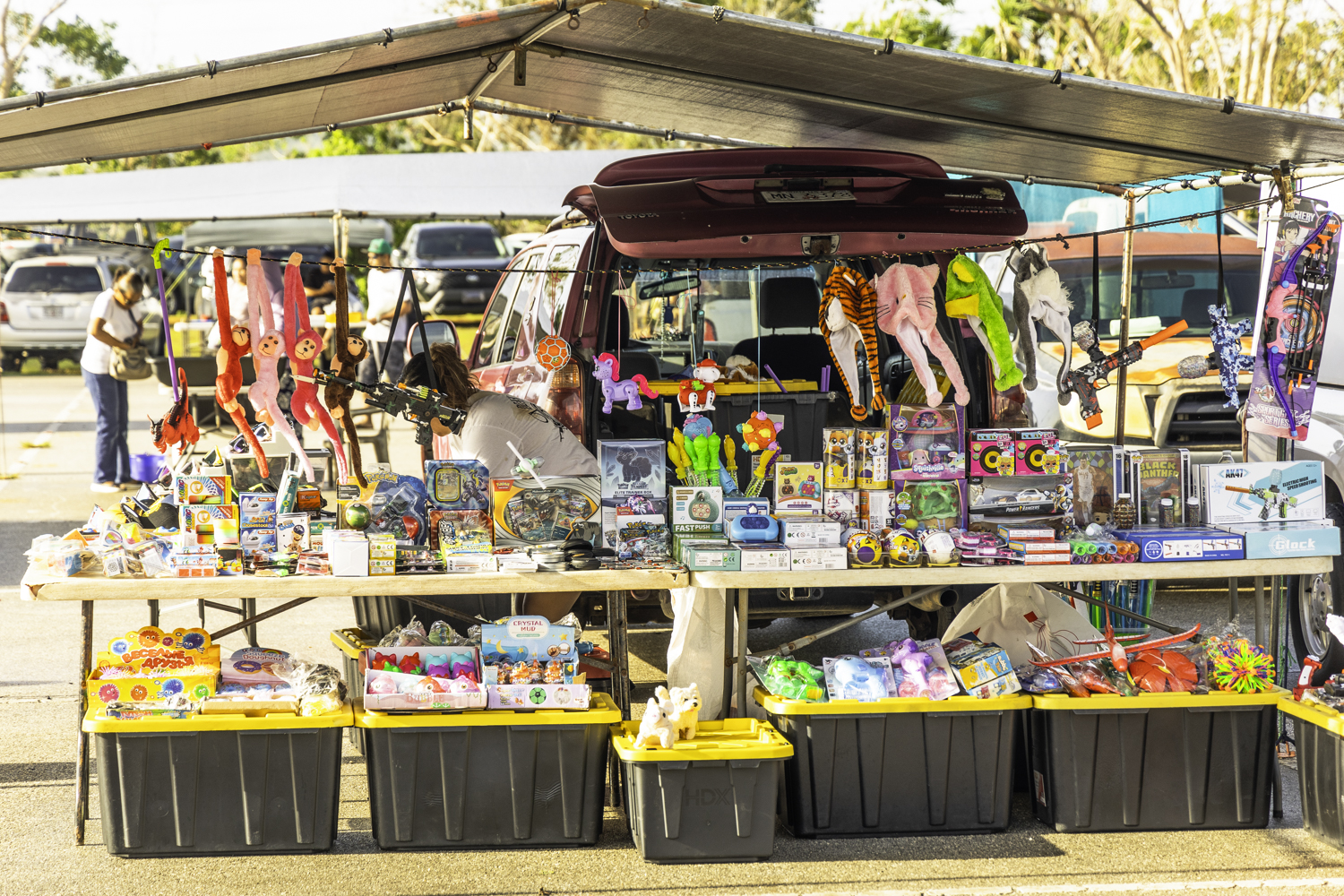 괌 새벽시장 벼룩시장
