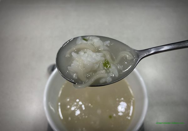 팔도 진국 설렁탕면 라면 2022년 11~12월, 2023년 3월 밥 말아 먹기