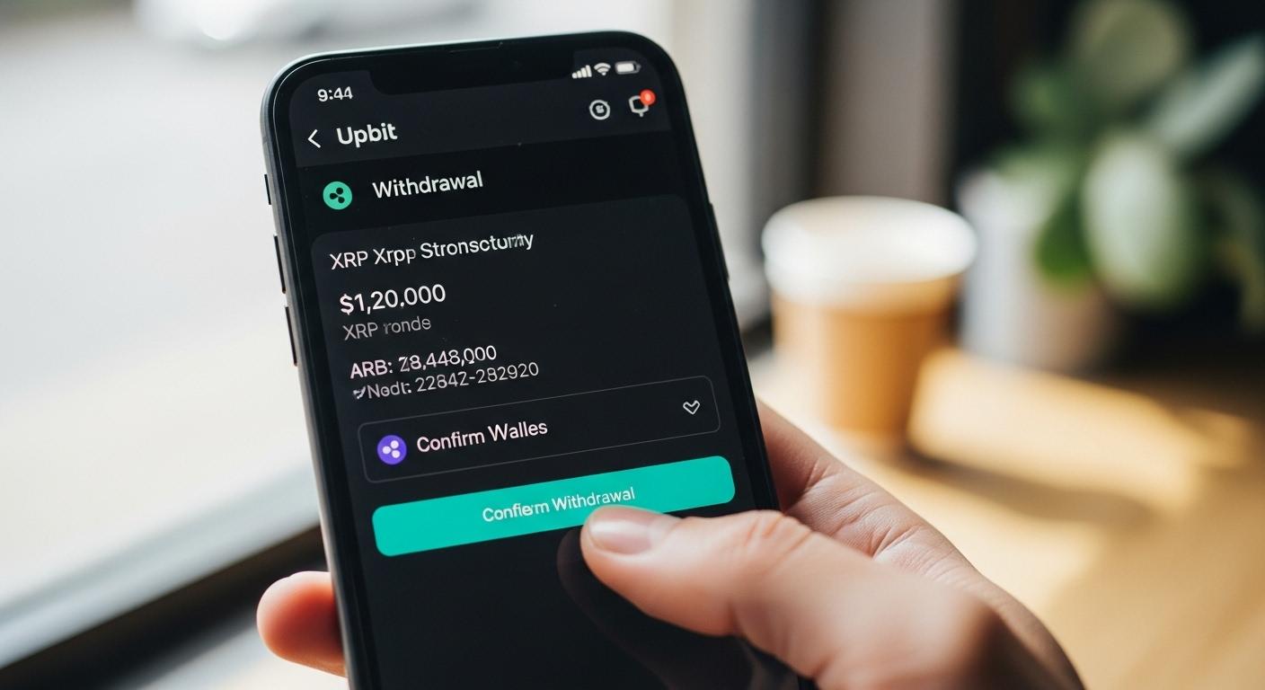 업비트 xrp 출금