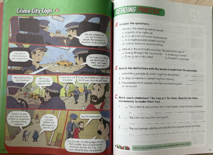 2000 Core English Words 4권 Uint 11 Reading Practice 이미지