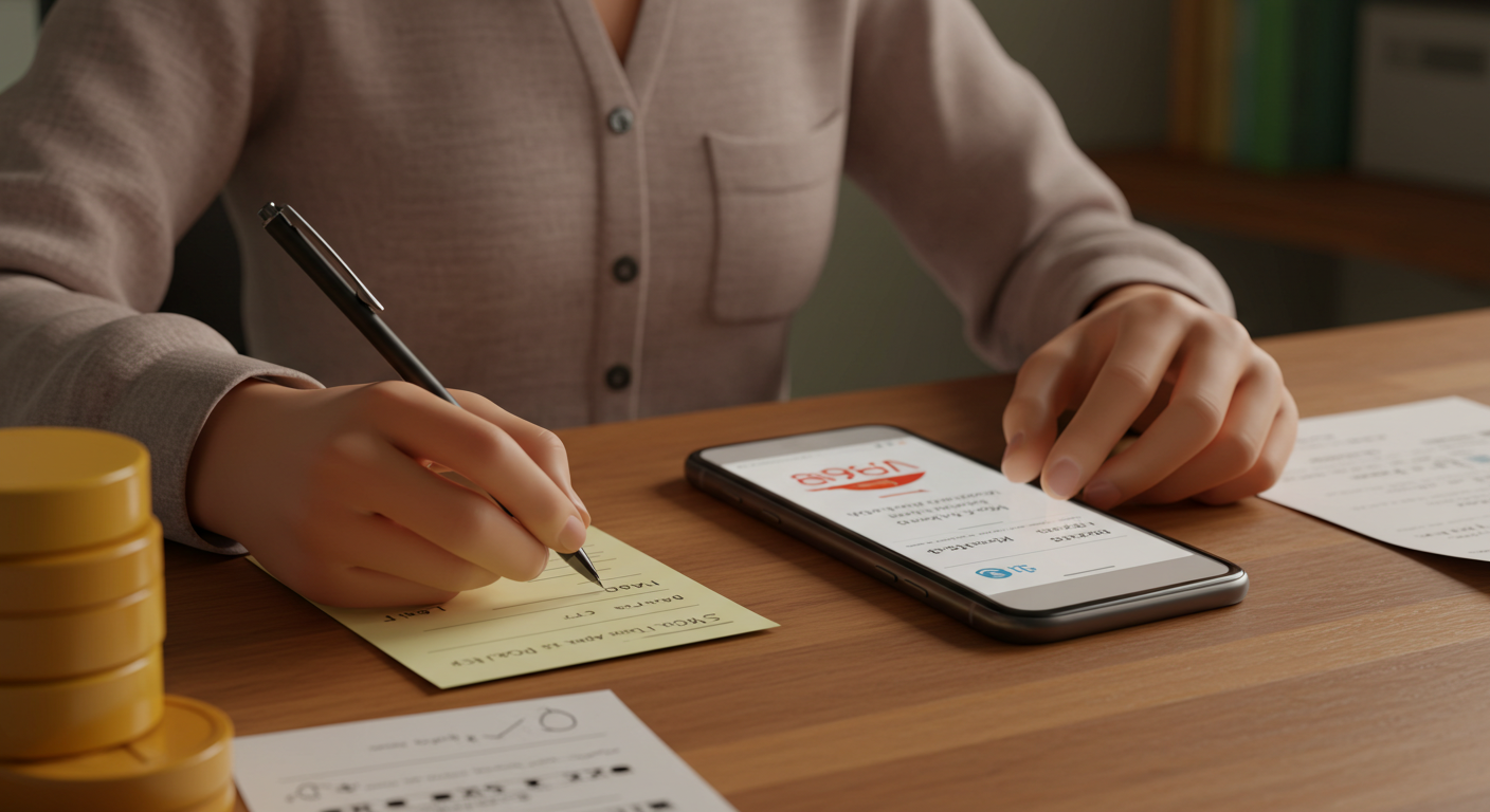 주문 내역과 환불 기록을 꼼꼼히 확인하는 소비자