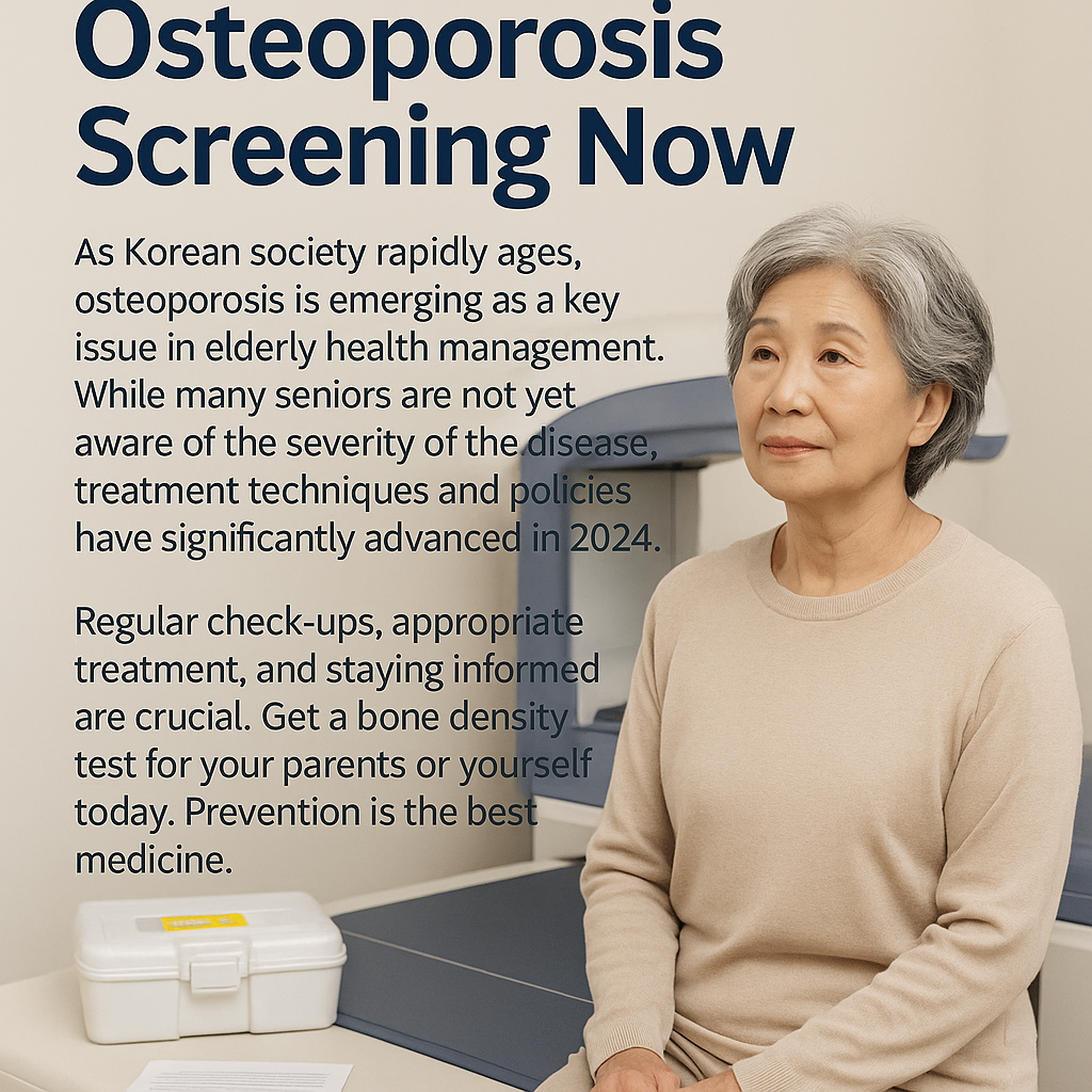 2024년 노인 골다공증 최신 치료법 (노인, 치료, 실태)