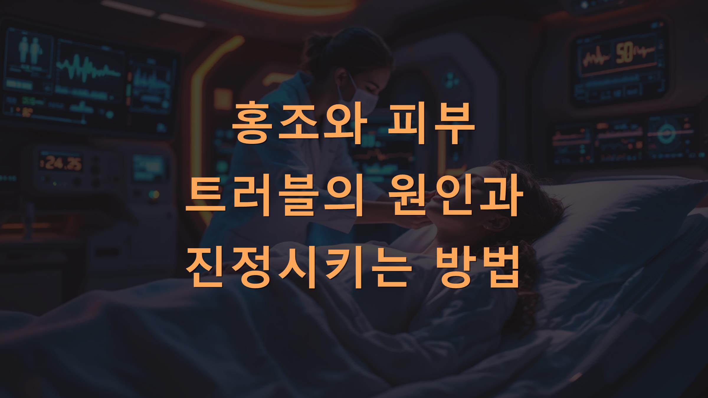 홍조와 피부 트러블의 원인과 진정시키는 방법