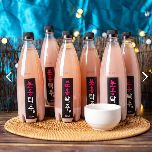 6시내고향 딸기막걸리 분홍탁주