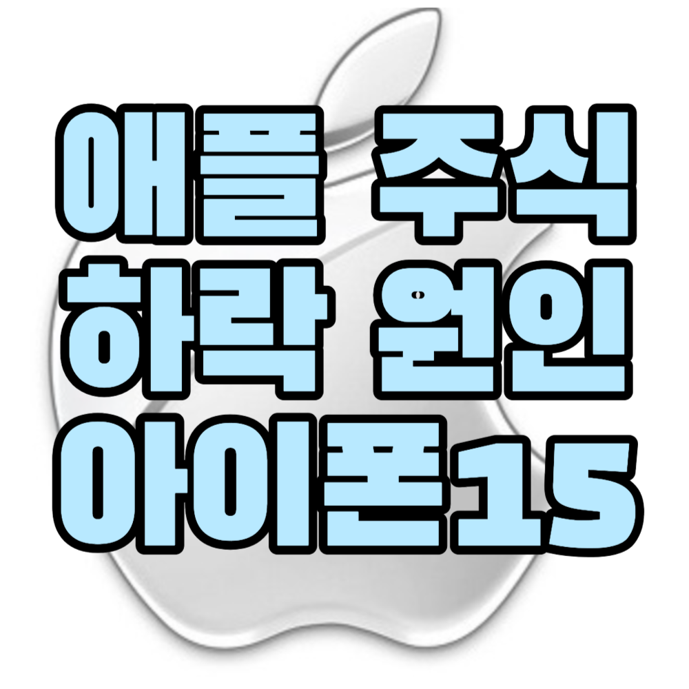 애플주식하락