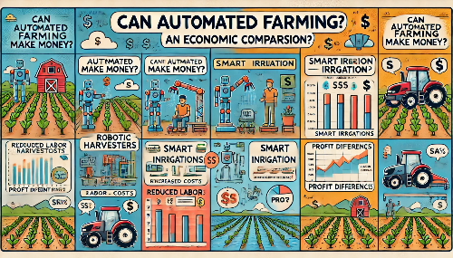자동화 농업은 진짜 돈이 될까? 경제성 비교 분석